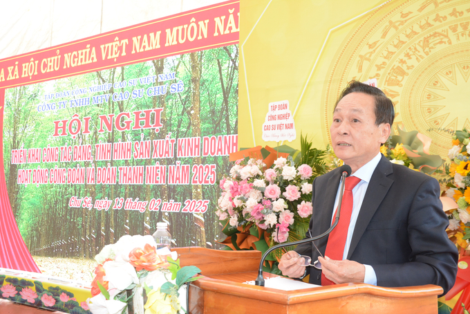 Cao su Chư Sê đề ra 17 giải pháp phát triển bền vững